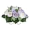 17" Purple & White Remembrance Saddle by Ashland®